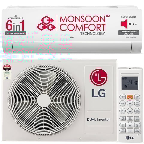 LG 1 Ton 5 Star AI Dual Inverter